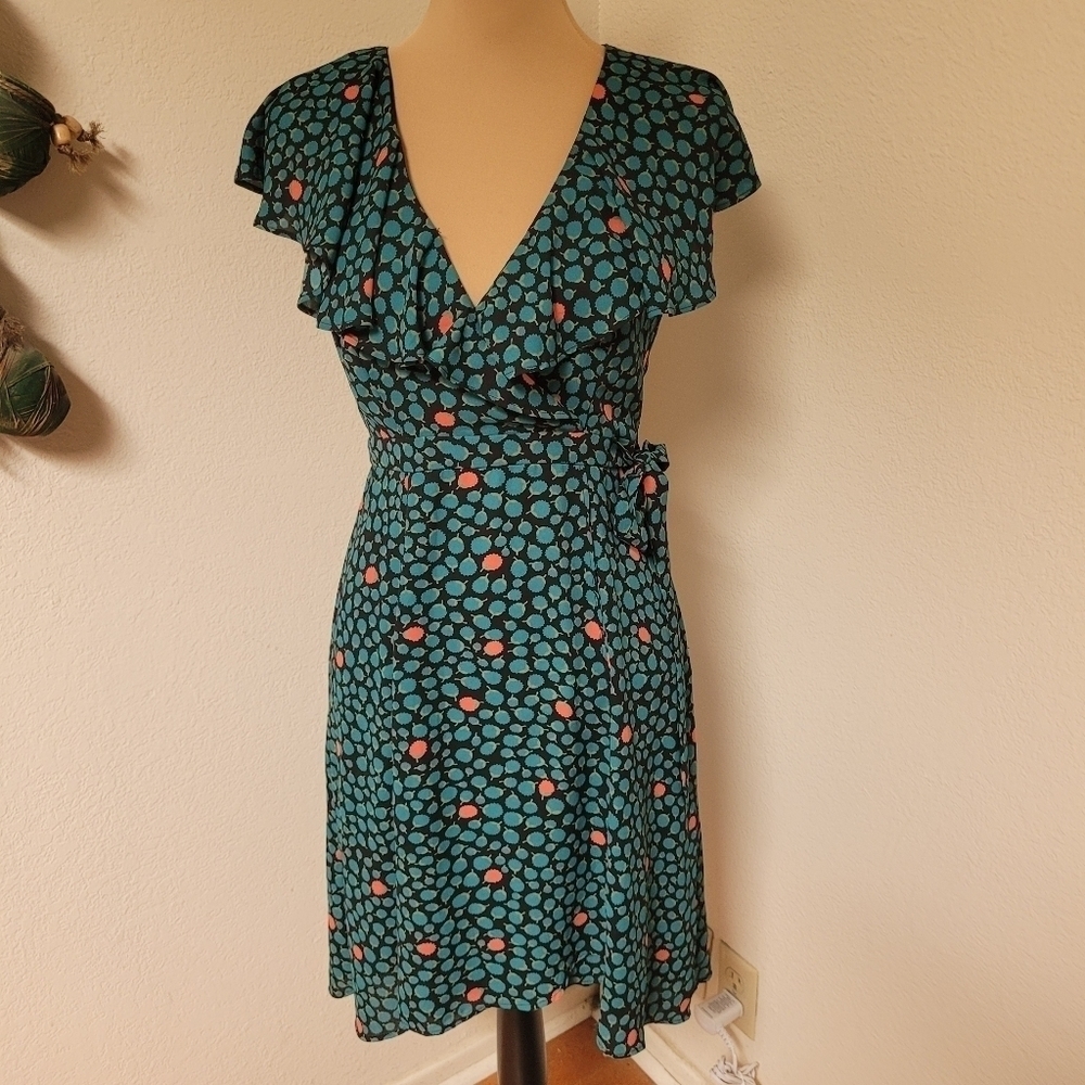 HD in Paris Black and Teal Dress